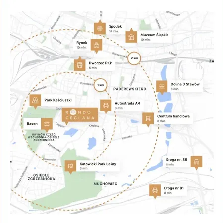 Ceglana 55 Apartment - Free Parking & Self Check-In 公寓